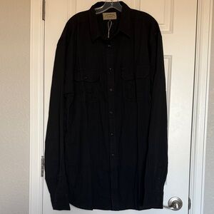 Calvin Klein Black Dress Shirt for Men